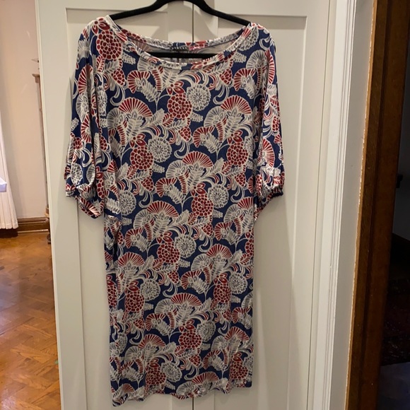 Vintage Sisley tunic top. Open shoulder detail, short sleeve tunic top. One size - Picture 5 of 7